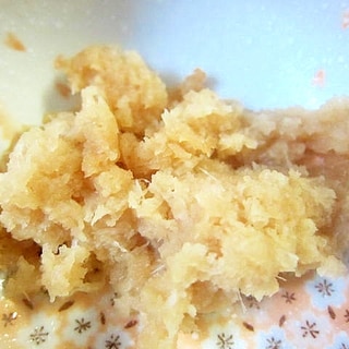 生姜と味醂とメープルシロップペースト